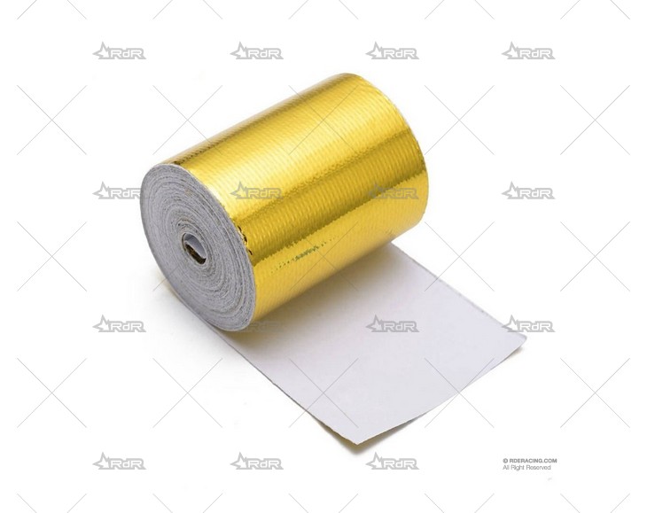 CINTA AISLANTE TERM. 150º 2"x10m DORADA BRAND R