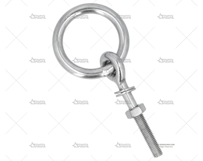 ANILLA C/TORNILLO INOX SS 316 10mm