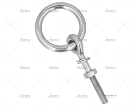 ANILLA C/TORNILLO INOX SS 316 10mm