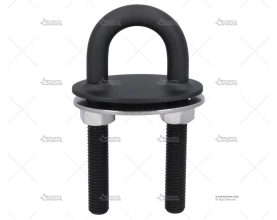 CANCAMO HD NEGRO 12.7mm INOX 316