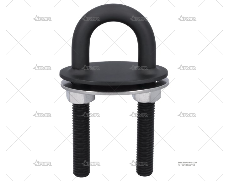 CANCAMO HD NEGRO 12.7mm INOX 316