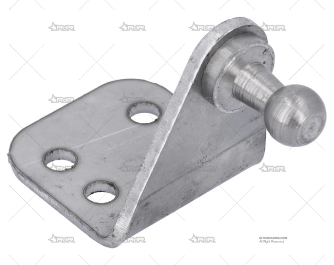 SOPORTE AMORTIGUADOR L CURVO BOLA 10mm A