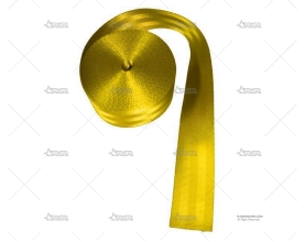 CINTA CINTURON LOGO 10m AMARILLO RRS