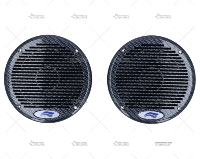 ALTAVOZ 2Ud. 80W 172mm IP44 IM CARBONO