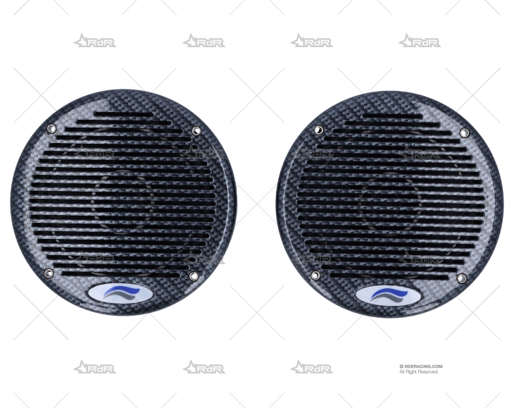ALTAVOZ 2Ud. 80W 172mm IP44 IM CARBONO