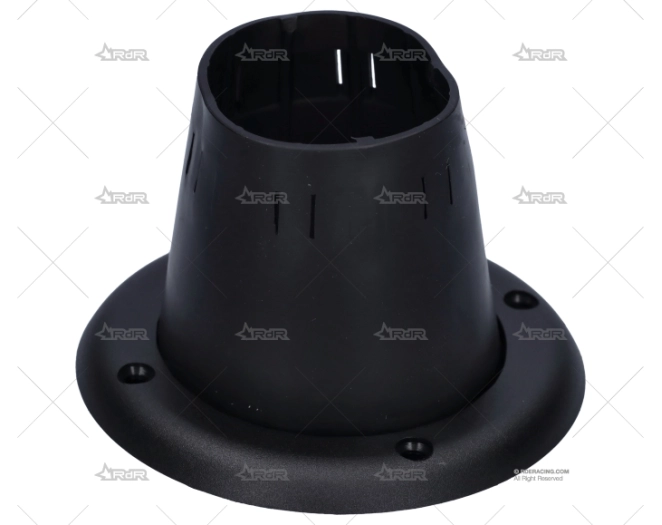 PASACABLES ABRAZADERA NEGRO