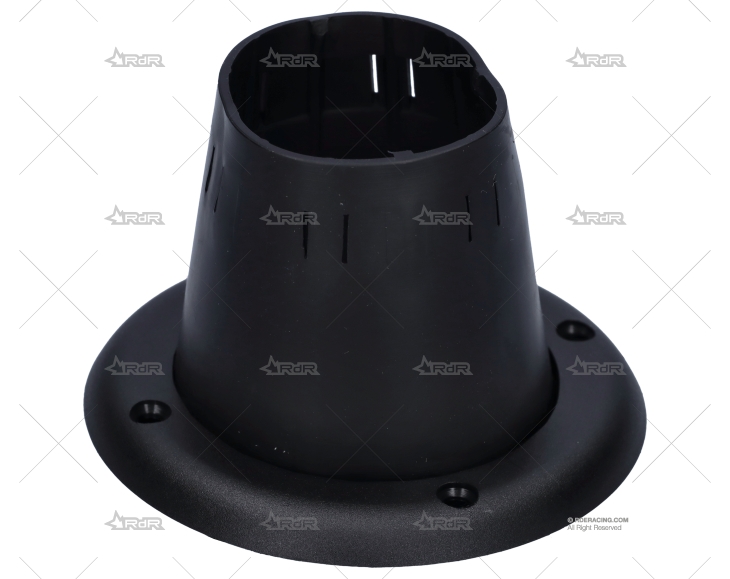 PASACABLES ABRAZADERA NEGRO