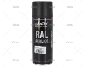 PINTURA NEGRA MATE    9005   SPRAY 400ml