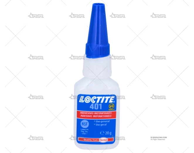 ADHESIVO 401  INSTANTANEO GENERAL 20gr LOCTITE