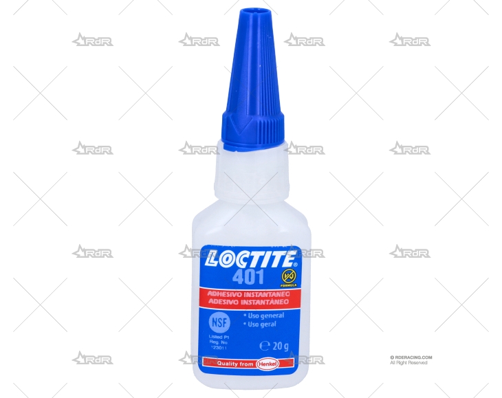 ADHESIVO 401  INSTANTANEO GENERAL 20gr LOCTITE