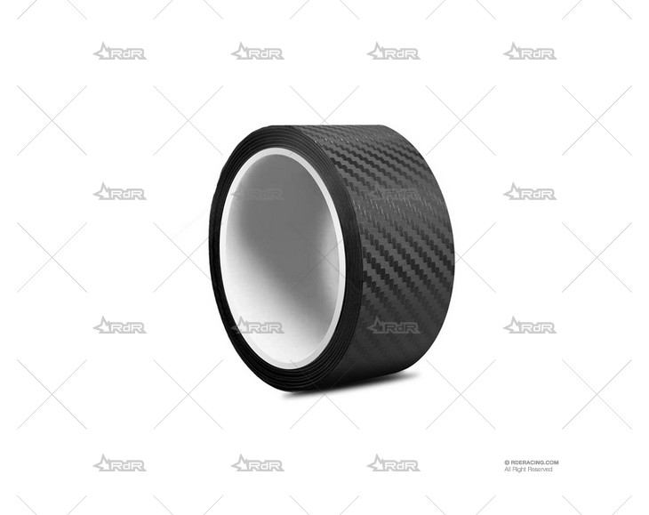 CINTA VINILO CARBONO 3D 5cm ANCHO X 5m BRAND R