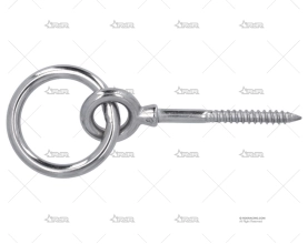 CANCAMO C/ANILLA INOX 316 SS 6mm