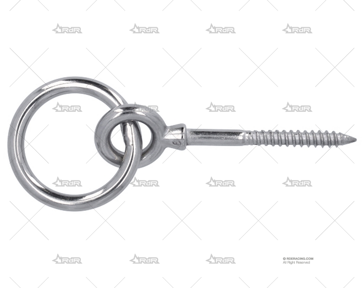 CANCAMO C/ANILLA INOX 316 SS 6mm