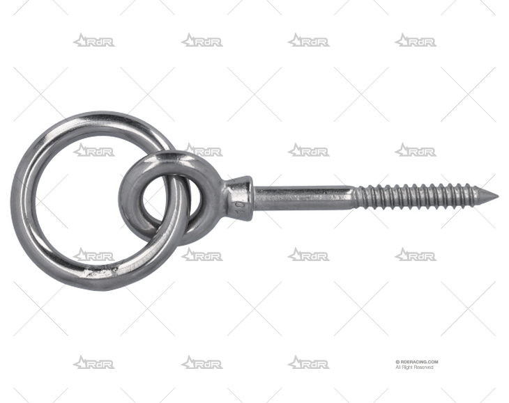 CANCAMO C/ANILLA INOX 316 SS 10mm