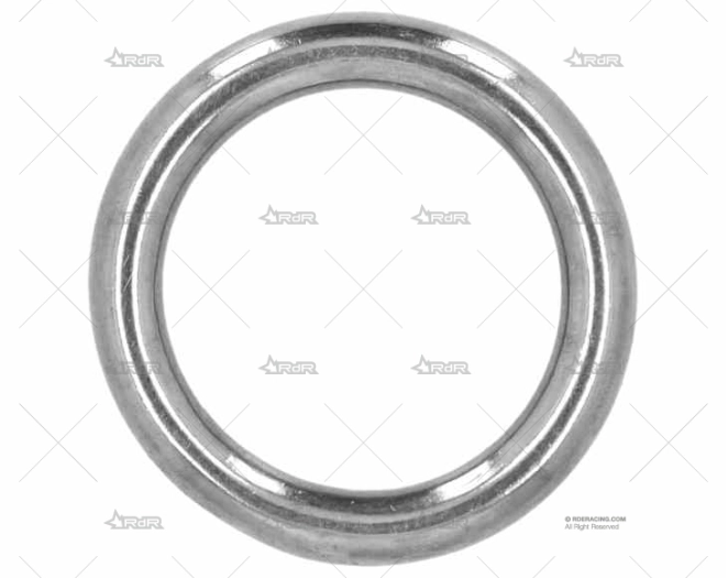 ANILLA REDONDA 6x30mm INOX