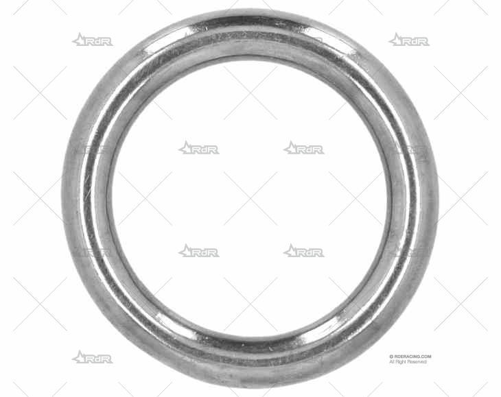 ANILLA REDONDA 6x30mm INOX