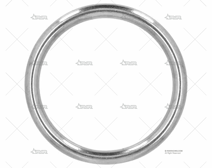 ANILLA REDONDA 6x50mm INOX