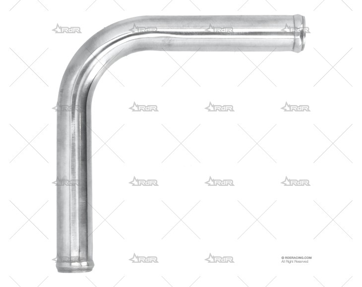 CODO ALUMINIO 90º 25mm 150x150mm XTREM