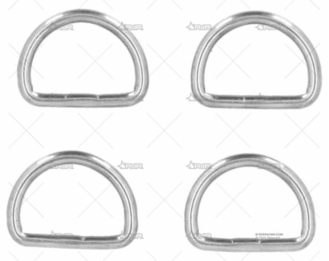 ANILLA 1/2 REDONDA 3x20mm INOX (4ud)