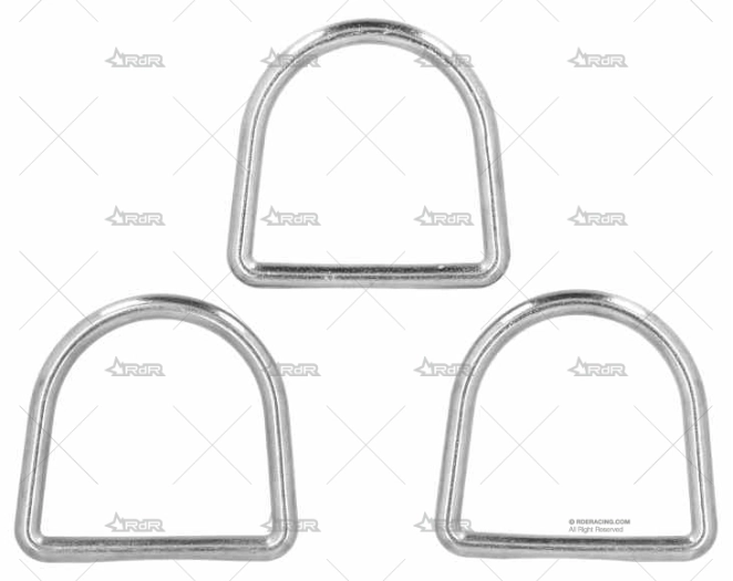 ANILLA 1/2 REDONDA 8x50mm INOX (3ud)