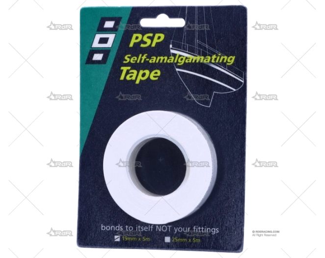 CINTA AUTOADHESIVA BLANCA 19mm 5m PSP TAPES