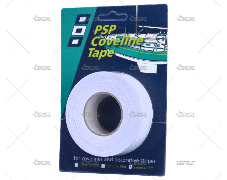 CINTA DECOR. COVELINE BLANCA    25mm 15m PSP TAPES