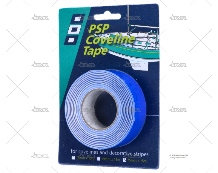 CINTA DECOR. COVELINE MID BLUE  25mm 15m PSP TAPES