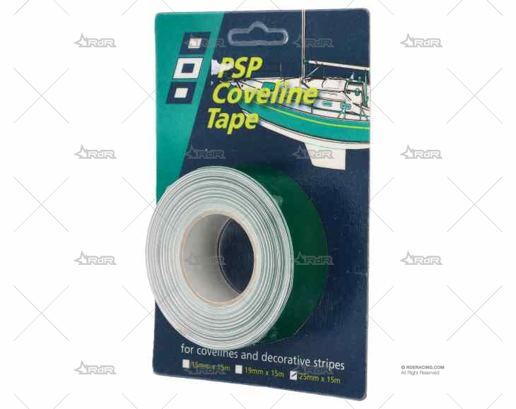 CINTA DECOR. COVELINE VERDE     25mm 15m PSP TAPES