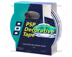 BANDA ADHESIVA 19mm NEGRA STRIPE PSP TAPES