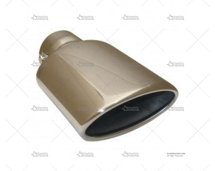 COLA BTR INOX UNIV. CUPRA OVAL.125x73mm BRAND R