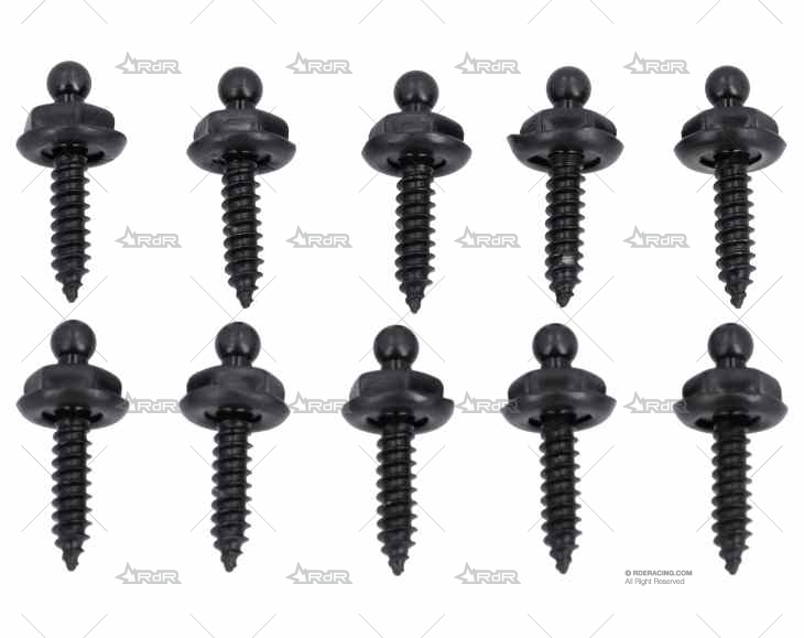 MACHO CHAPA TENAX 16mm LATON NEGRO