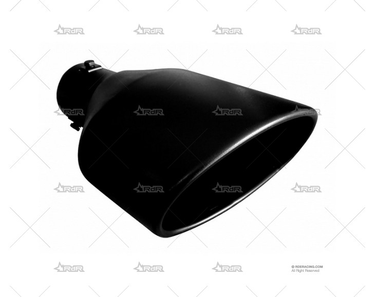 COLA BTR INOX UNIV. IZQ. 150x97mm NEGRA BRAND R