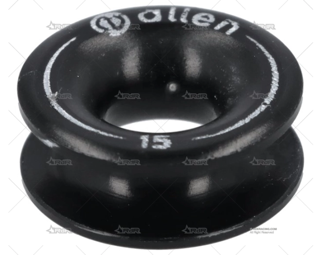 GUARDACABO REDONDO ALUMINIO 6mm