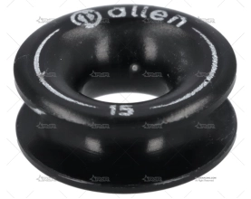 GUARDACABO REDONDO ALUMINIO 6mm