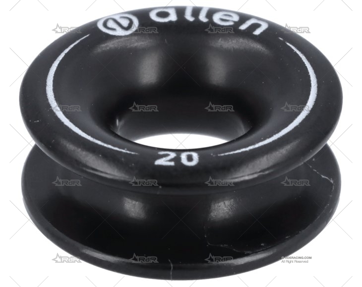 GUARDACABO REDONDO ALUMINIO 8mm