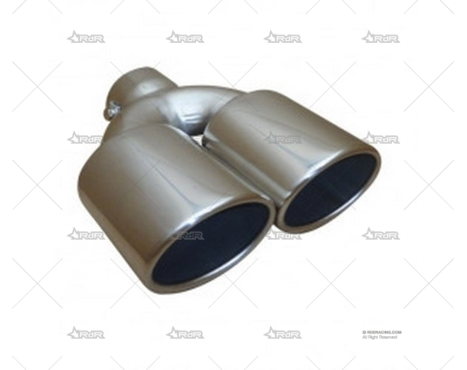 COLA BTR INOX UNIV. OVAL. 2x(65x85mm) BRAND R