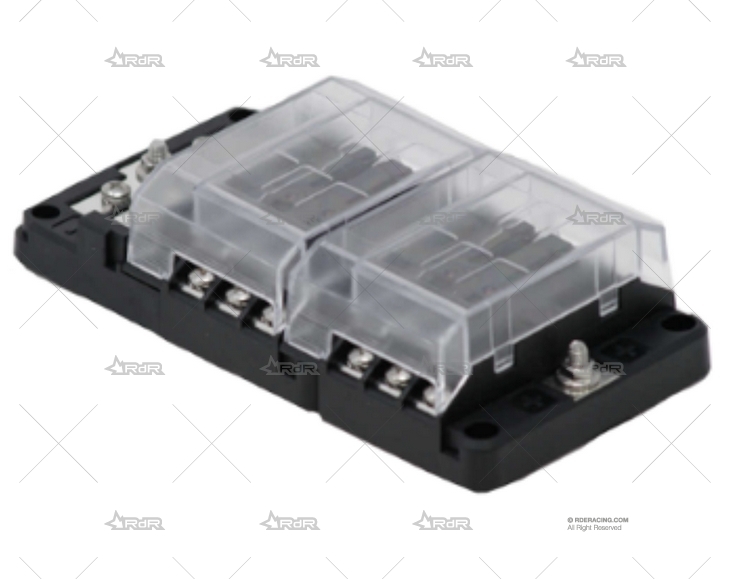 BLOQUE DE FUSIBLES 12 CIRCUITOS GND EGIS