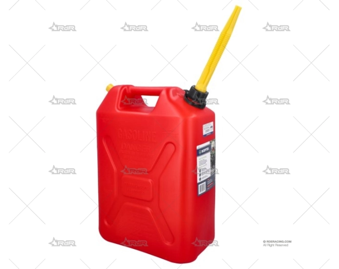 DEPOSITO COMBUSTIBLE  20L SCEPTER ROJO