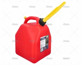 DEPOSITO COMBUSTIBLE  20L SCEPTER ROJO