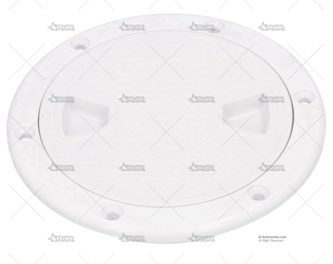 TAPA REGISTRO REDONDO ABS BLANCA 141mm