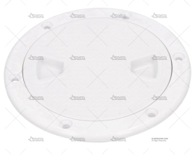 TAPA REGISTRO REDONDO ABS BLANCA 141mm