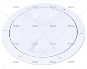 TAPA REGISTRO 125mm BLANCA