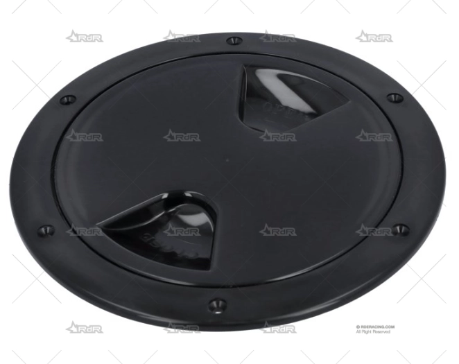 TAPA REGISTRO 152mm NEGRA