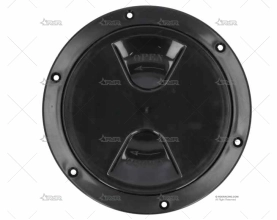 TAPA REGISTRO 125mm NEGRA