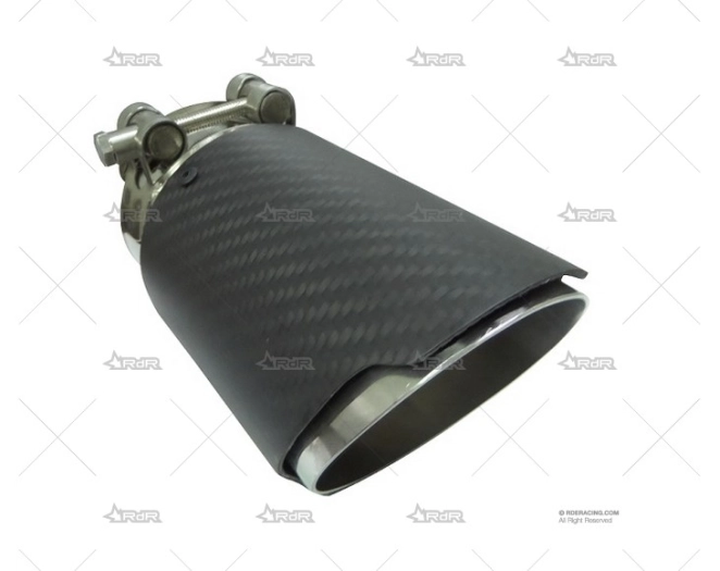 COLA BTR INOX/CARBONO UNIV. 76mm BRAND R