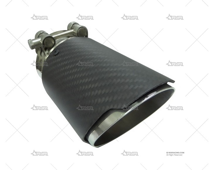 COLA BTR INOX/CARBONO UNIV. 76mm BRAND R