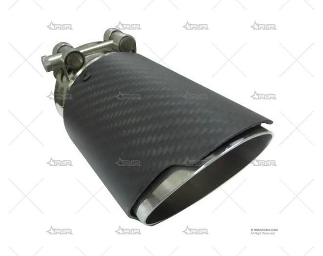 COLA BTR INOX/CARBONO UNIV. 90mm BRAND R