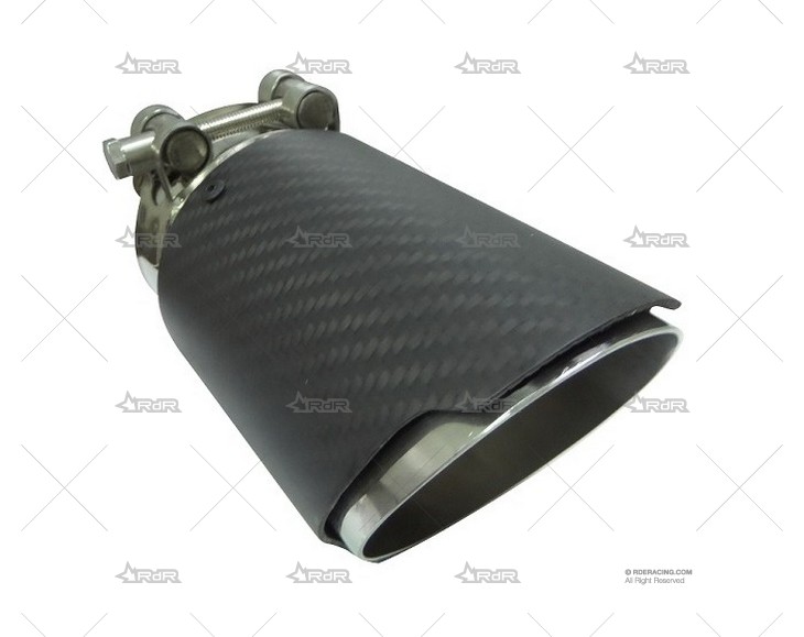 COLA BTR INOX/CARBONO UNIV. 90mm BRAND R