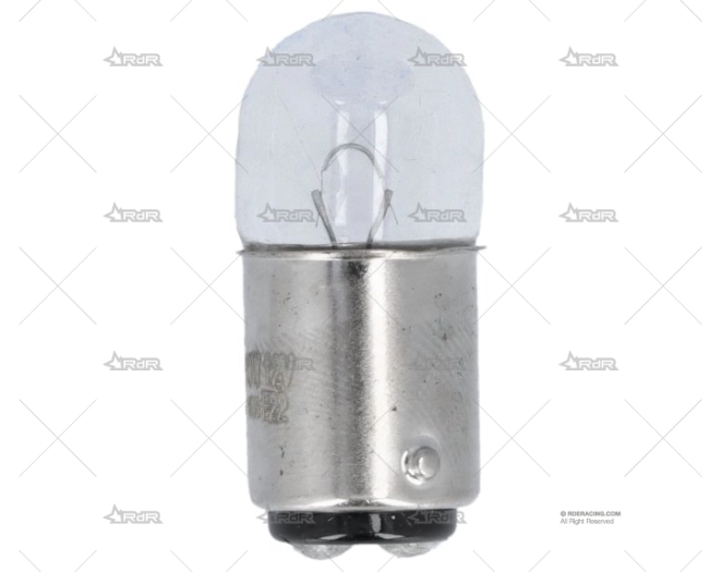 BOMBILLA BA15D  12V 10W 19x38 ESFERICA