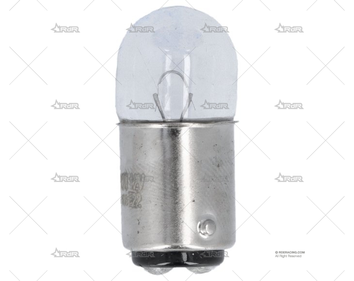 BOMBILLA BA15D  12V 10W 19x38 ESFERICA